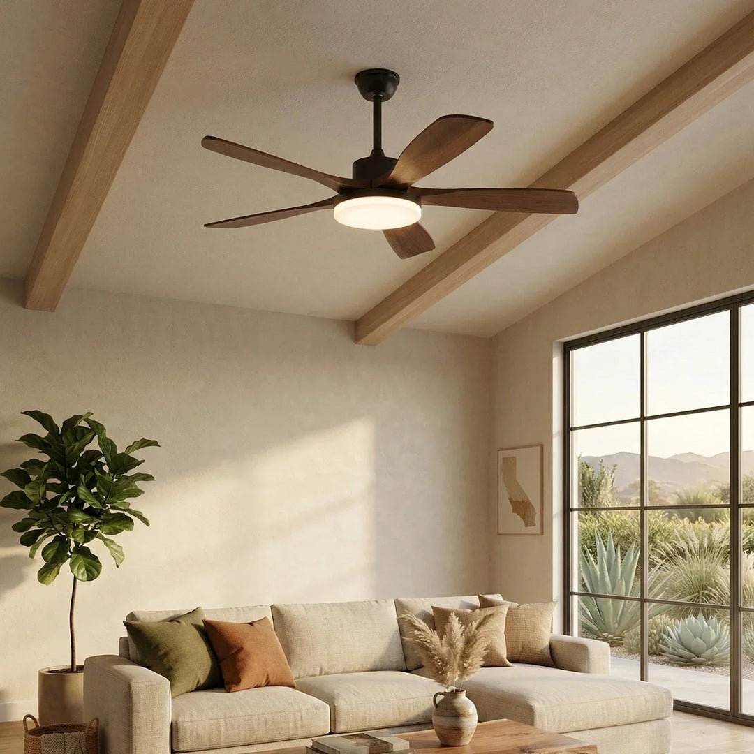 Modern Keltis Fan Blade Ceiling Fan Lights