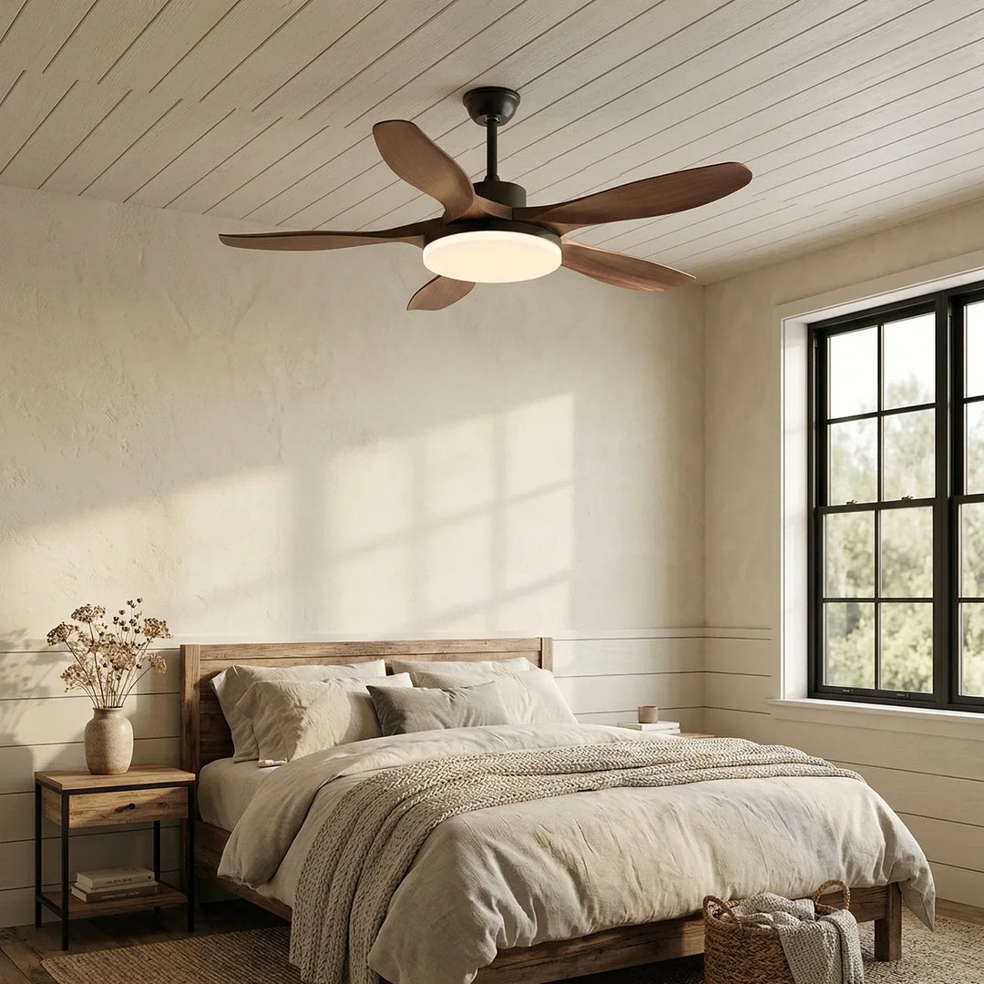 Modern Keltis Fan Blade Ceiling Fan Lights