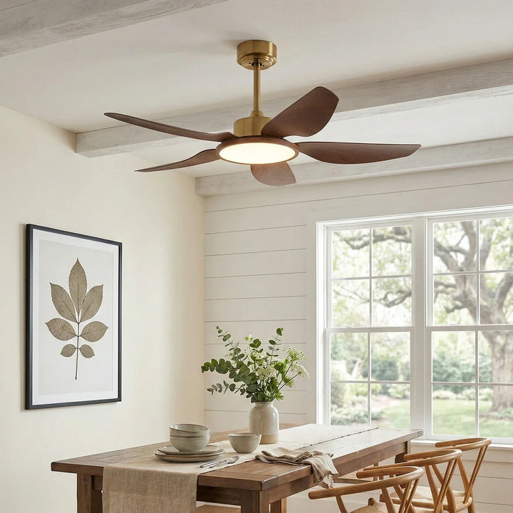 Modern Sirocco Breeze Luxury Ceiling Fan Light