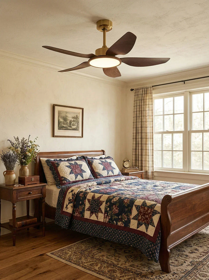 Modern Sirocco Breeze Luxury Ceiling Fan Light