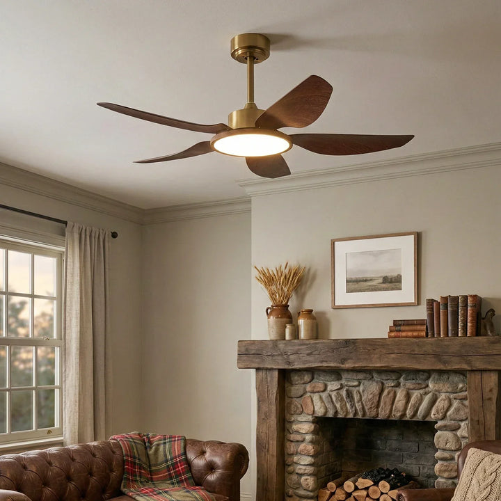 Modern Sirocco Breeze Luxury Ceiling Fan Light
