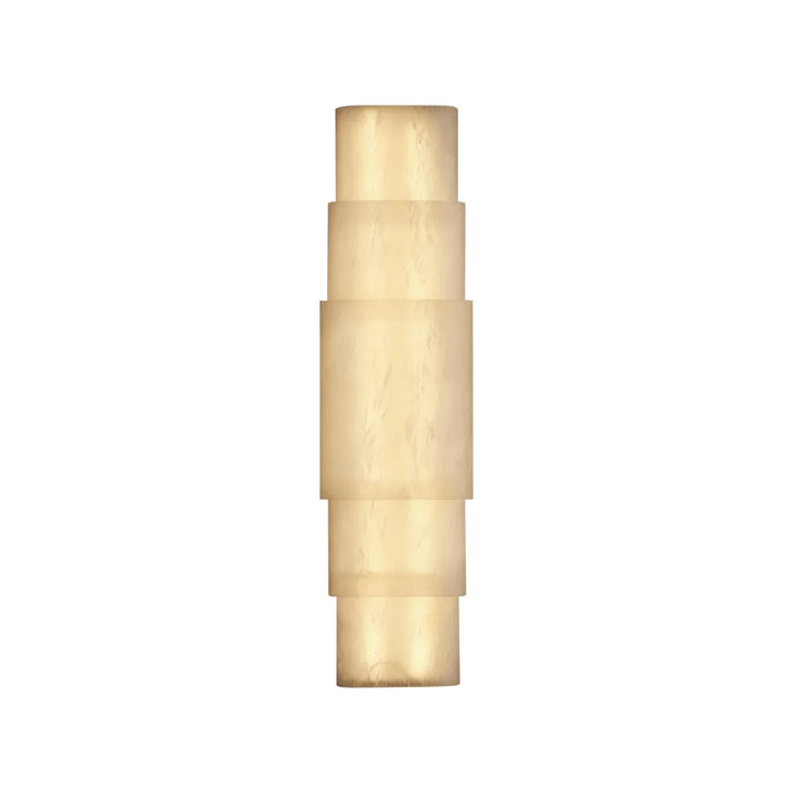 Multi Layer Stacked Alabaster Wall Lamp