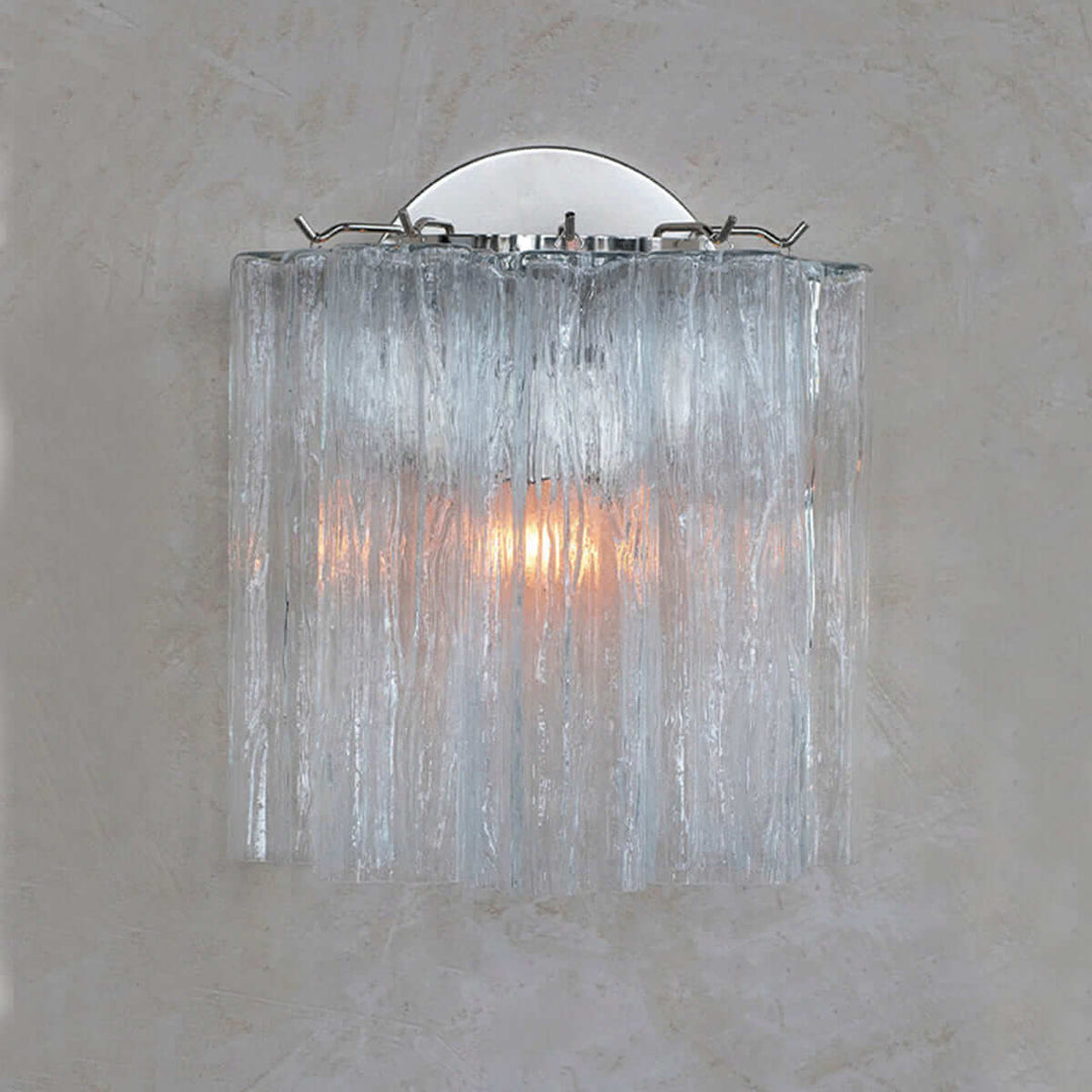 Murano Glass Tube Wall Lamp - view 11 | Woorglamp
