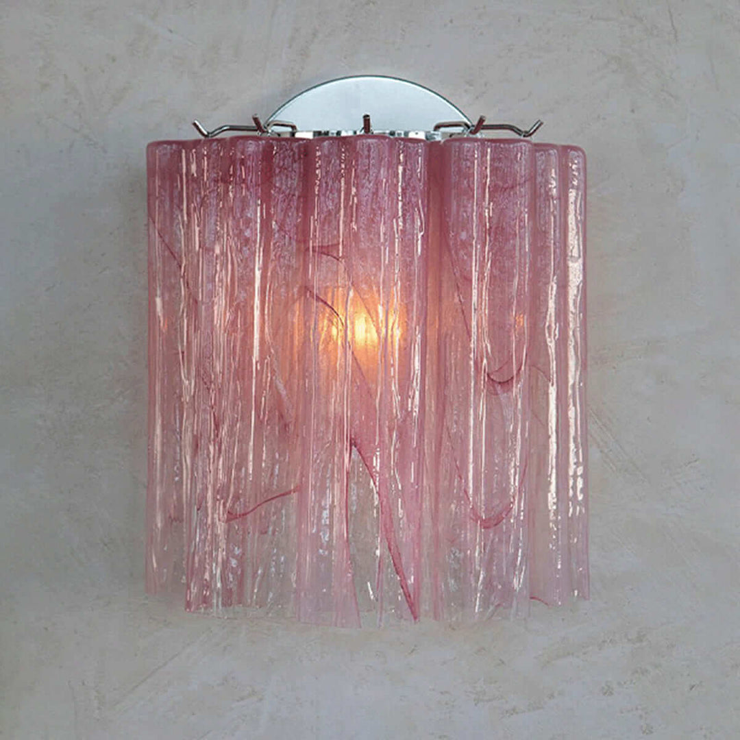 Murano Glass Tube Wall Lamp - view 7 | Woorglamp