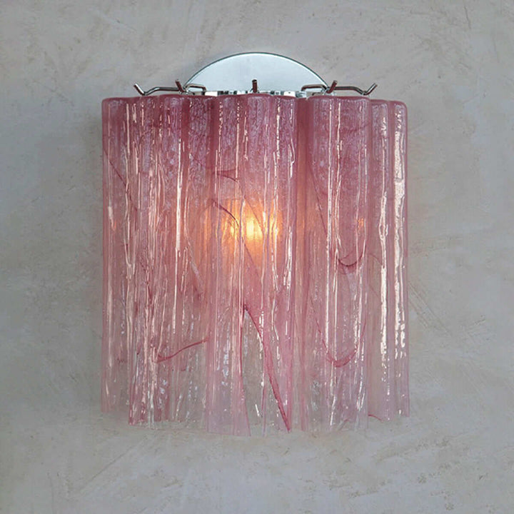 Murano Glass Tube Wall Lamp - view 7 | Woorglamp