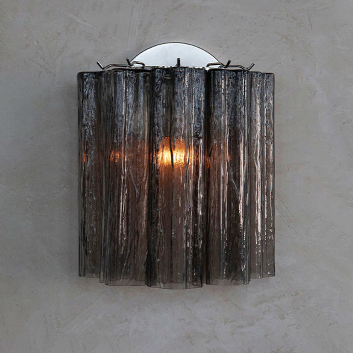 Murano Glass Tube Wall Lamp - view 10 | Woorglamp