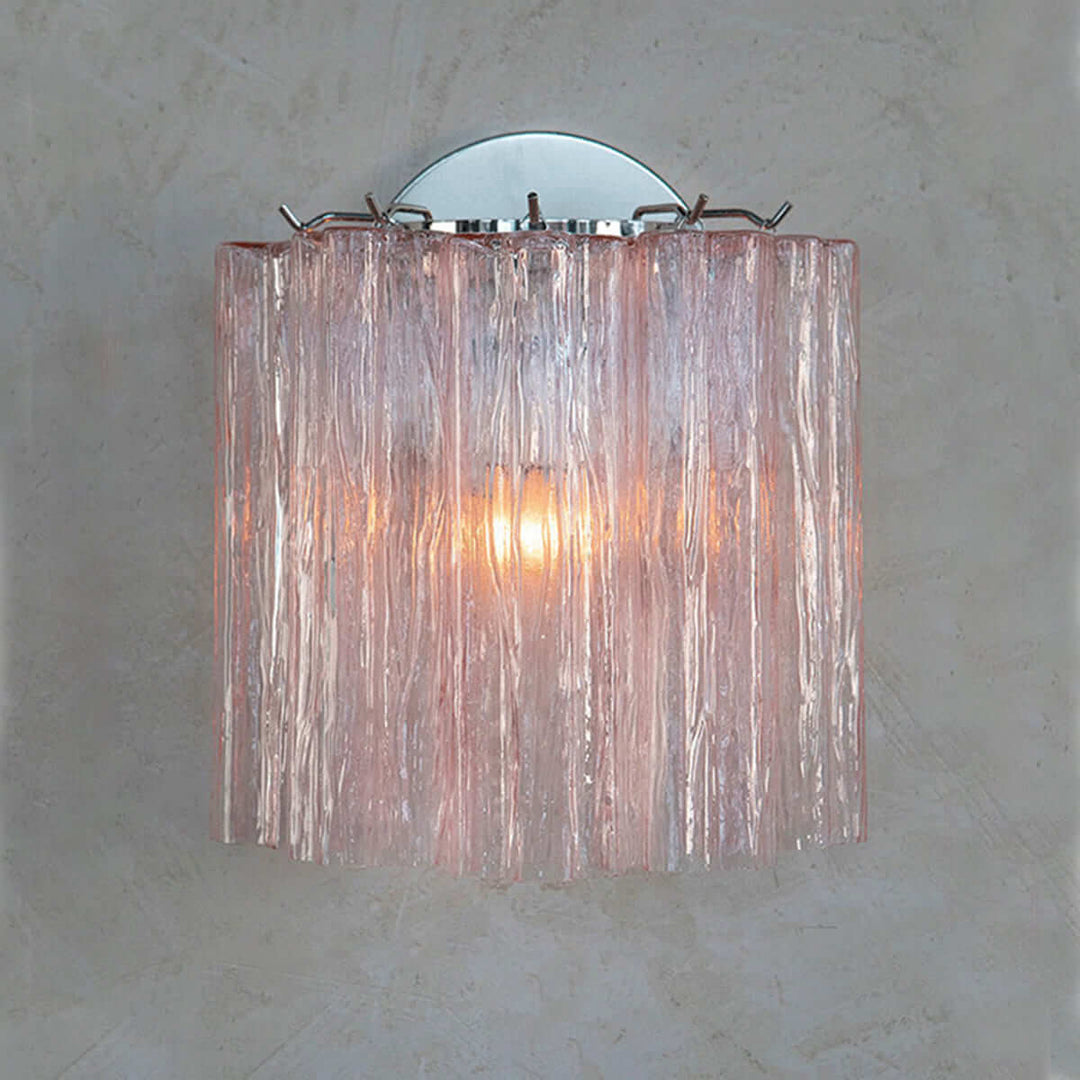 Murano Glass Tube Wall Lamp - view 8 | Woorglamp