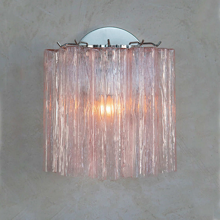 Murano Glass Tube Wall Lamp - view 8 | Woorglamp