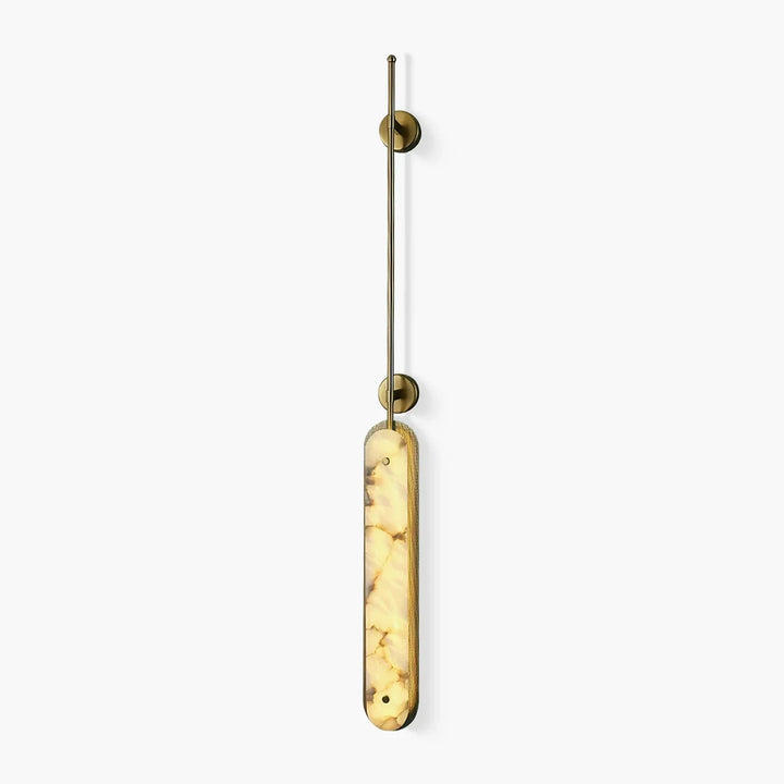 Oval Lysandra Alabaster Wall Sconce