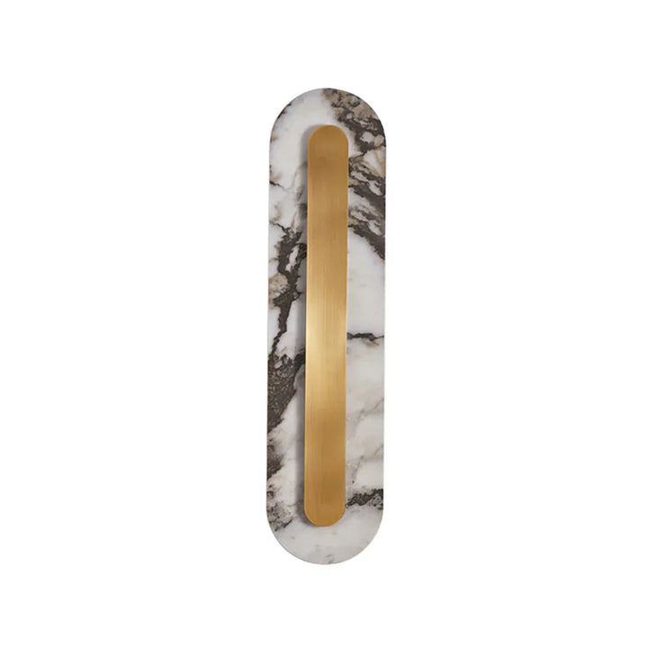 Oval Marble Marmo Wall Lamp