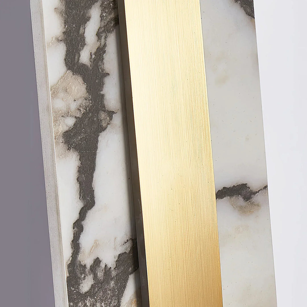 Oval Marble Marmo Wall Lamp