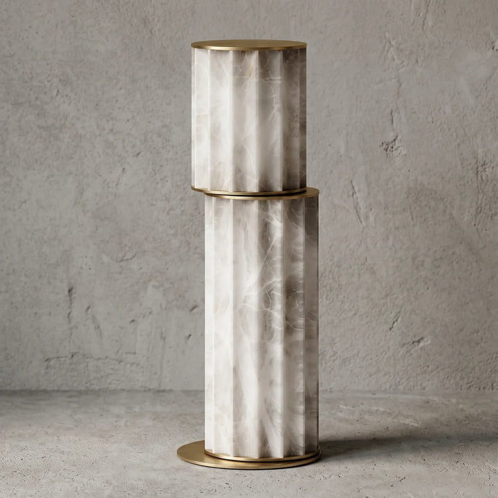 Padana Alabaster Table Lamp - view 3 | Woorglamp