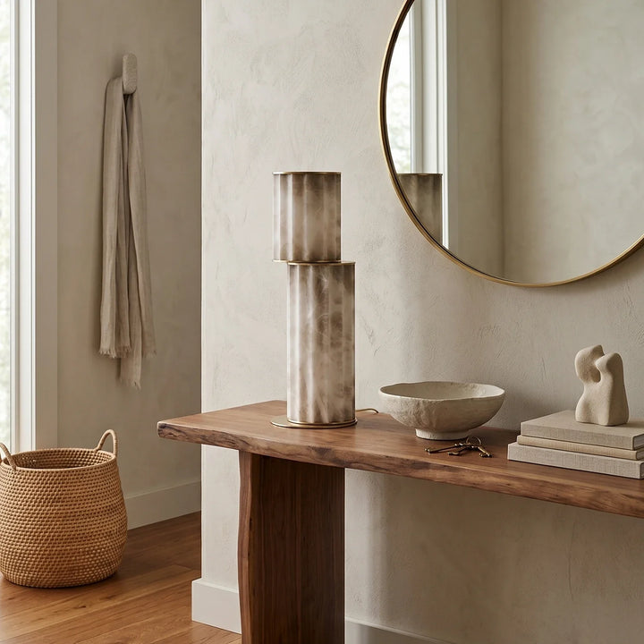 Padana Alabaster Table Lamp - view 7 | Woorglamp