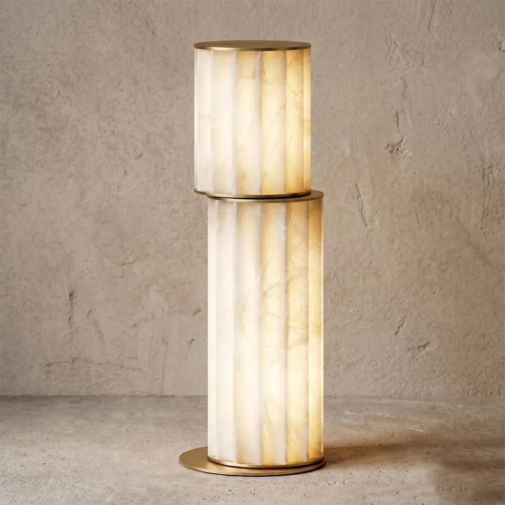 Padana Alabaster Table Lamp - view 16 | Woorglamp