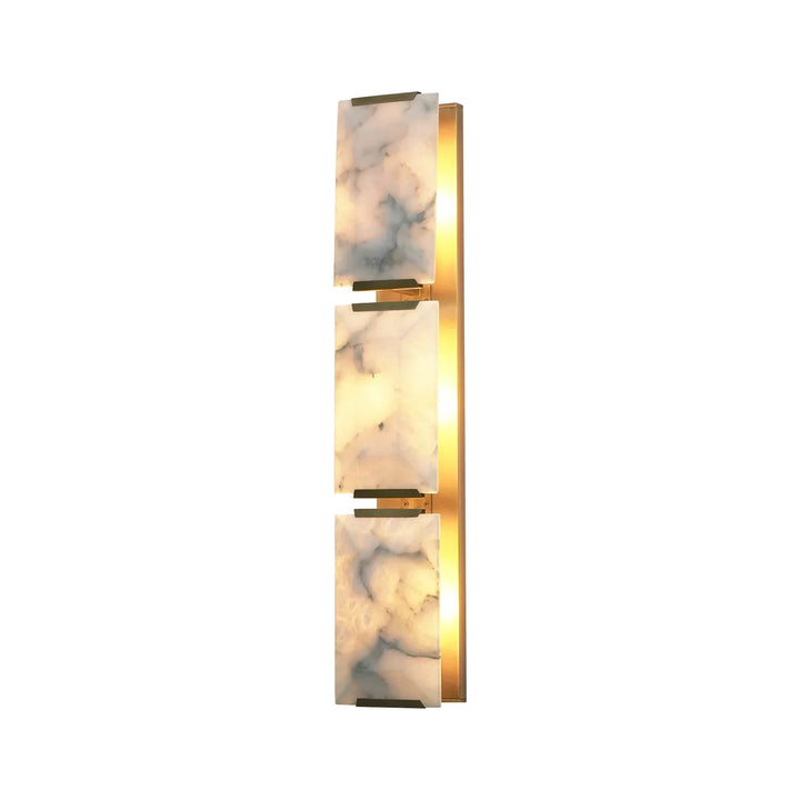 Rectangular Alabaster Wall Lamp