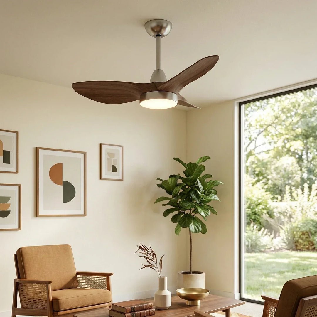Retro Aero-Glide Stylish Ceiling Fan Light