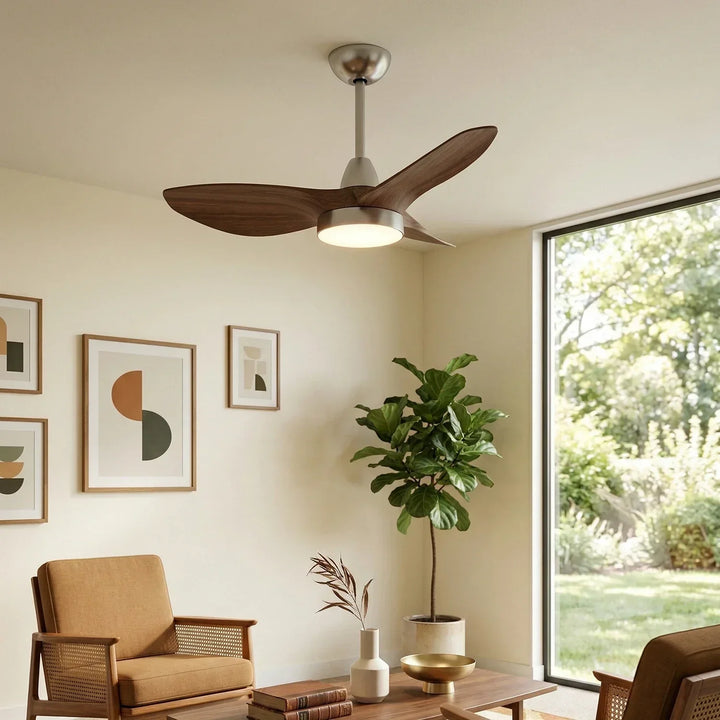 Retro Aero-Glide Stylish Ceiling Fan Light
