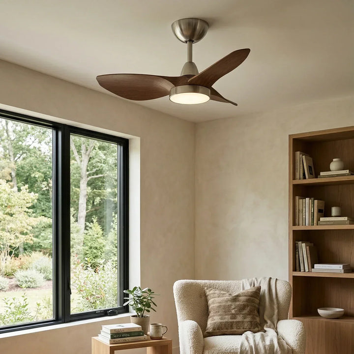 Retro Aero-Glide Stylish Ceiling Fan Light