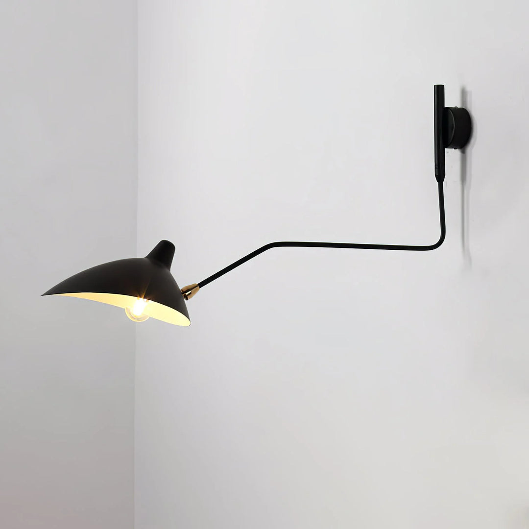 Rotating Serge Mouille Wall Sconce