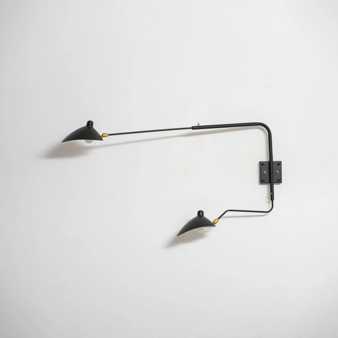 Rotating Serge Mouille Wall Sconce
