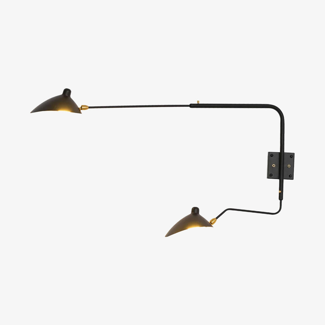 Rotating Serge Mouille Wall Sconce | Woorglamp