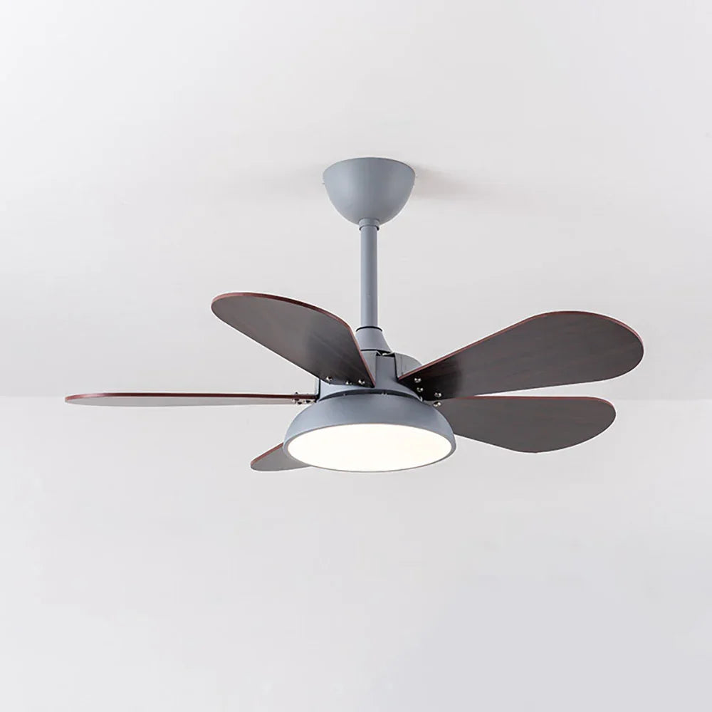 Round Colored Petal Shaped Ceiling Fan Lights - view 21 | Woorglamp