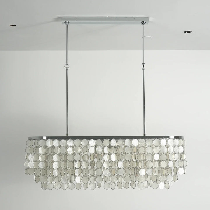 Shell Waterfall Oceana Tiered Chandelier