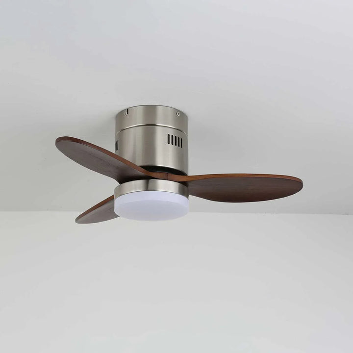 Silent Aeroluxe Modern Ceiling Fan Light