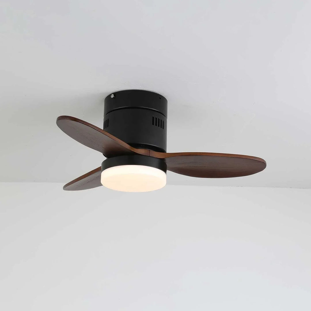 Silent Aeroluxe Modern Ceiling Fan Light