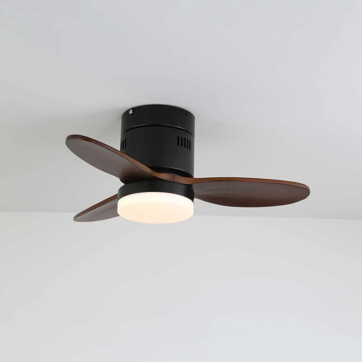 Silent Aeroluxe Modern Ceiling Fan Light