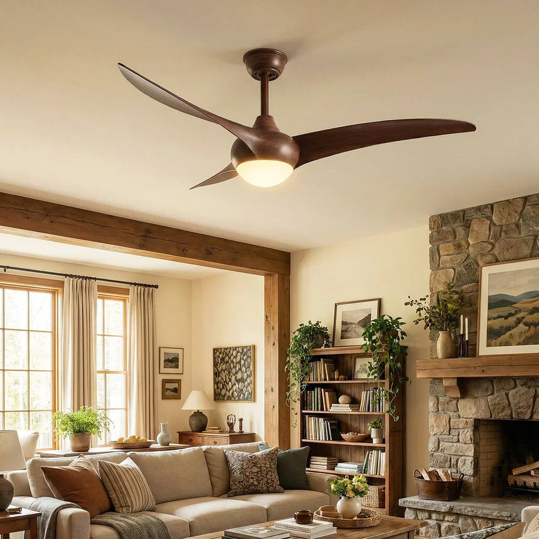 Streamlined Traditional Ceiling Fan Light