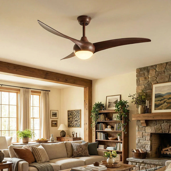 Streamlined Traditional Ceiling Fan Light