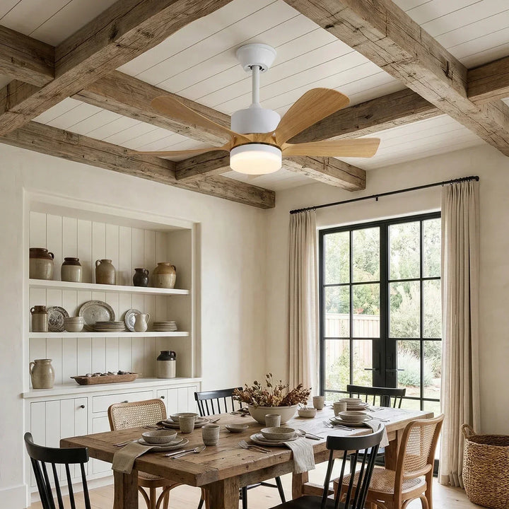 Stylish Aveline Five-Blade Ceiling Fan Light