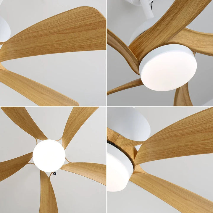 Stylish Aveline Five-Blade Ceiling Fan Light