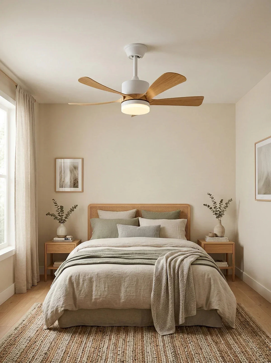 Stylish Aveline Five-Blade Ceiling Fan Light