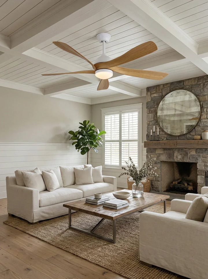Stylish Aveline Five-Blade Ceiling Fan Light