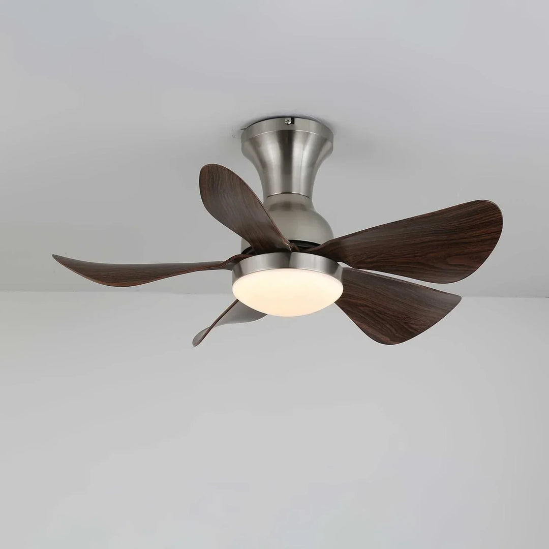 Stylish Compact Silent Ceiling Fan Light