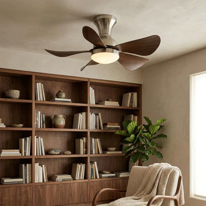 Stylish Compact Silent Ceiling Fan Light