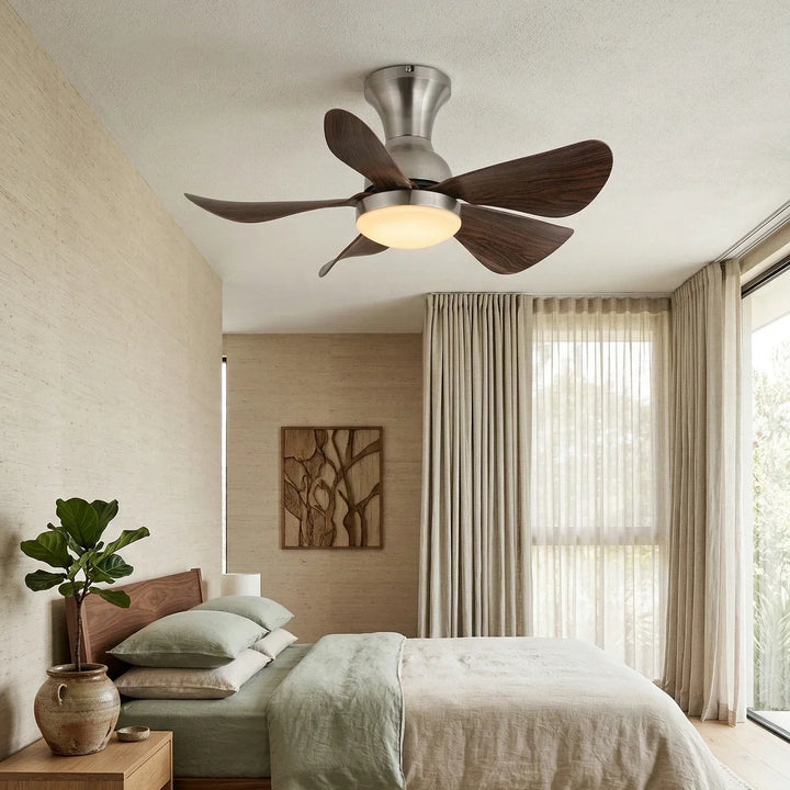 Stylish Compact Silent Ceiling Fan Light