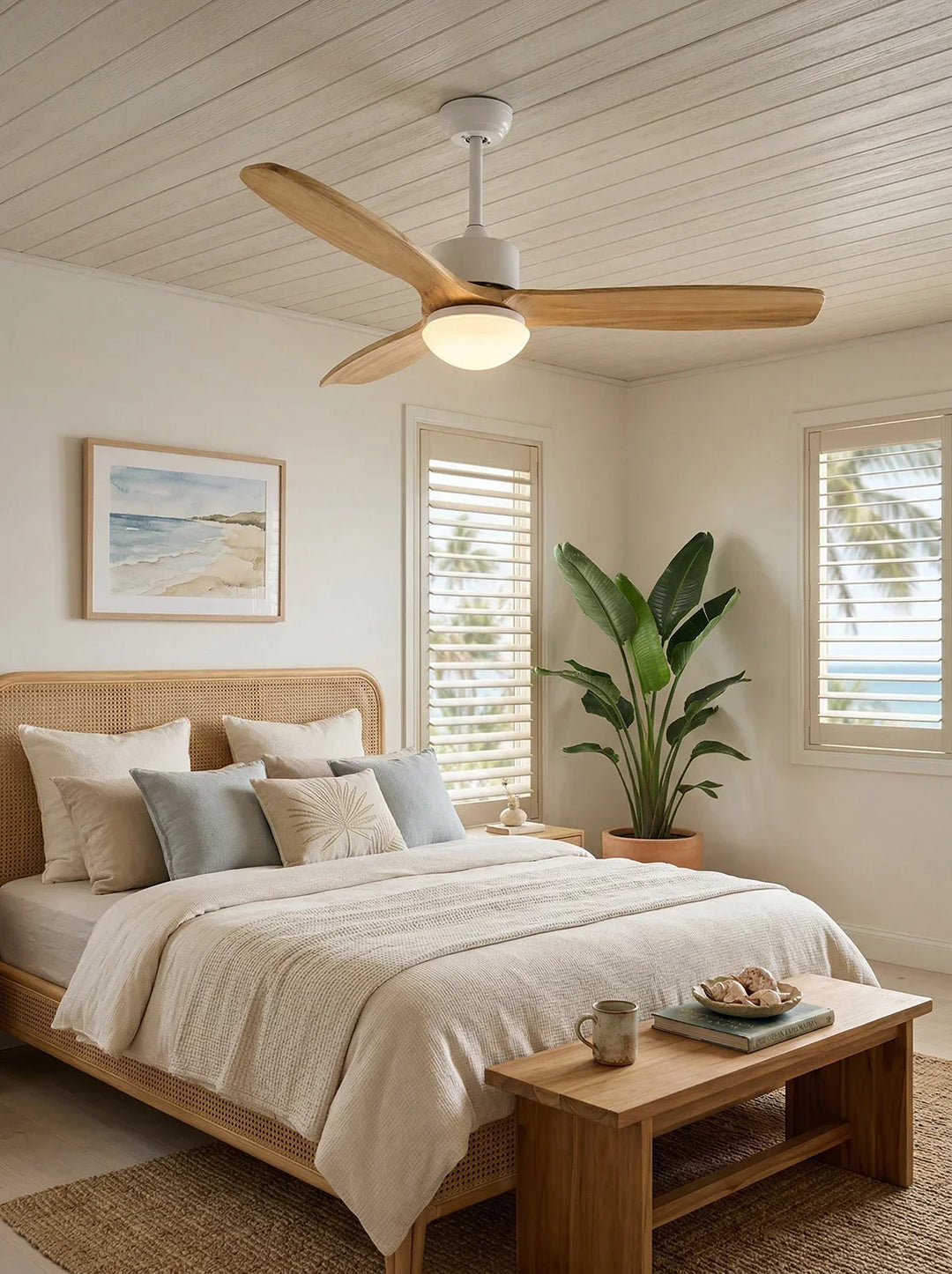 Stylish Harborough 3-Blade Ceiling Fan Light