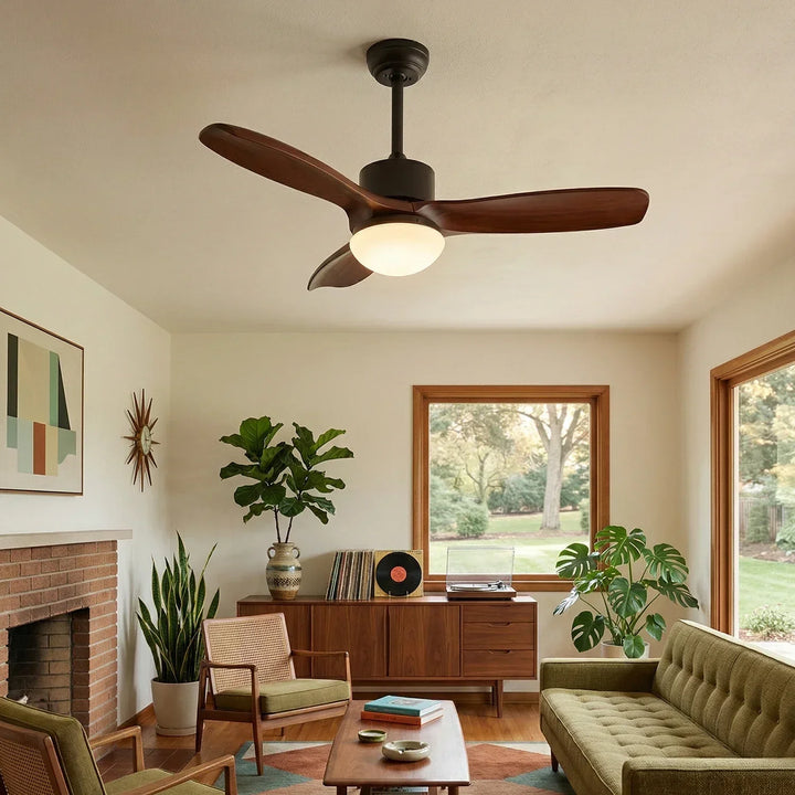 Stylish Harborough 3-Blade Ceiling Fan Light