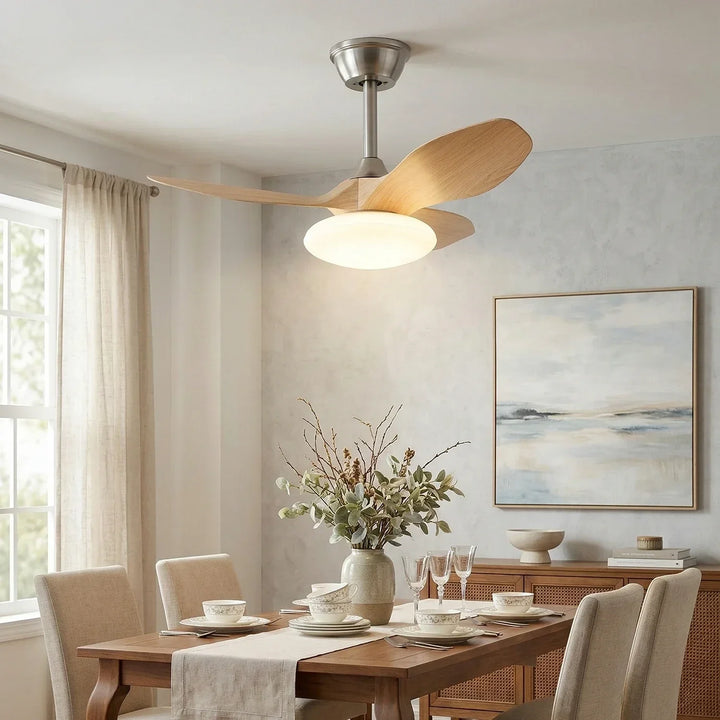 Three-Blade Zephira Ceiling Fan Light