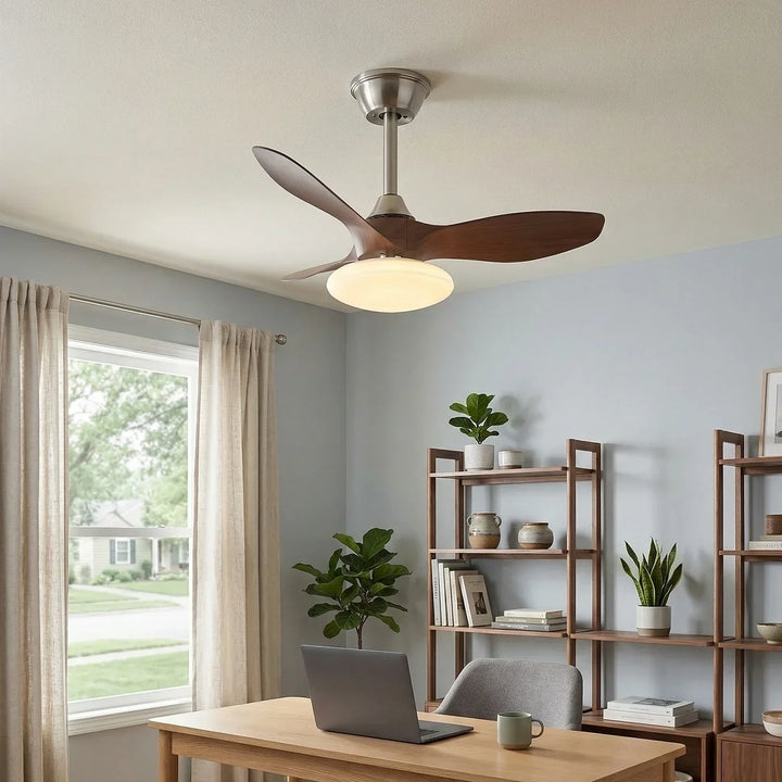 Three-Blade Zephira Ceiling Fan Light