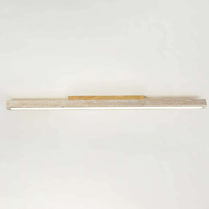 Travertine Column Rectangle Ceiling Light