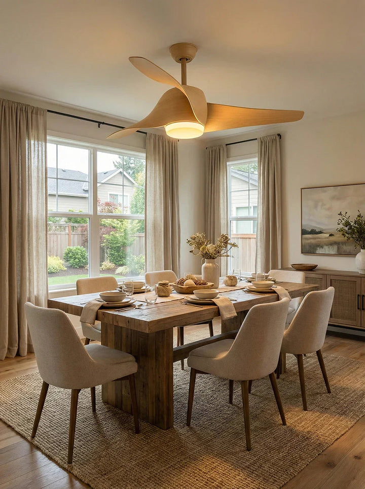Verdantia Aero Three Blade Ceiling Fan Light