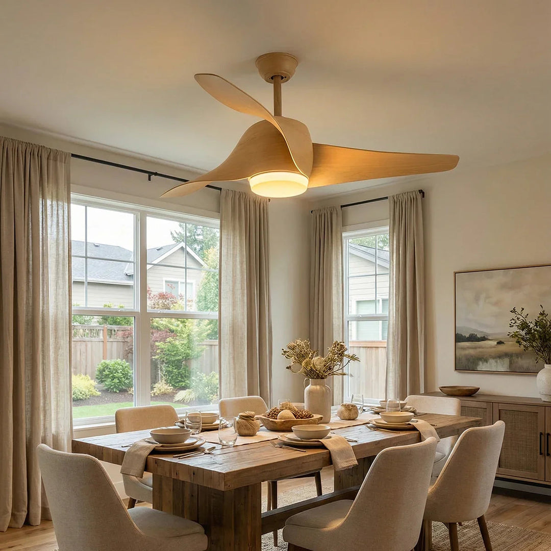 Verdantia Aero Three Blade Ceiling Fan Light