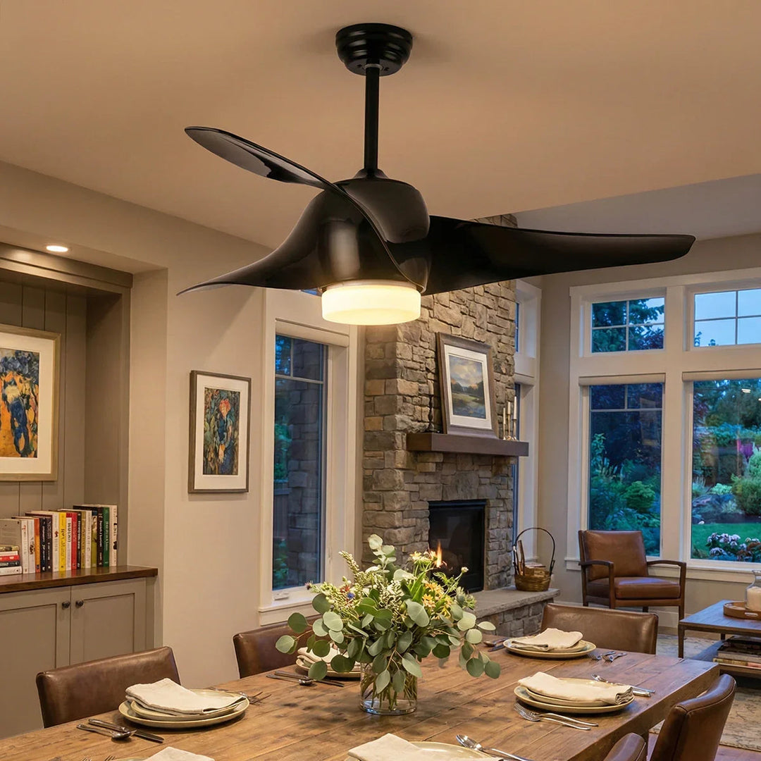 Verdantia Aero Three Blade Ceiling Fan Light
