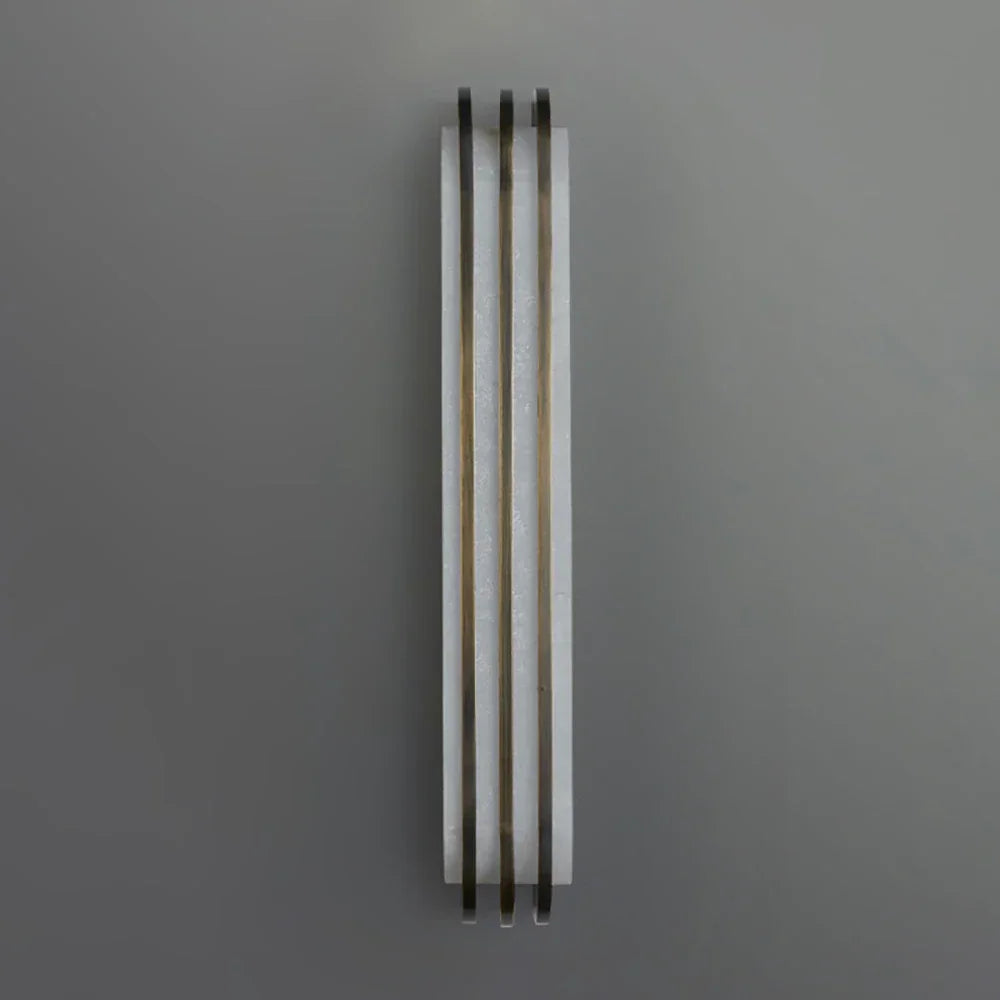 Virex Alabaster Layered Wall Sconce
