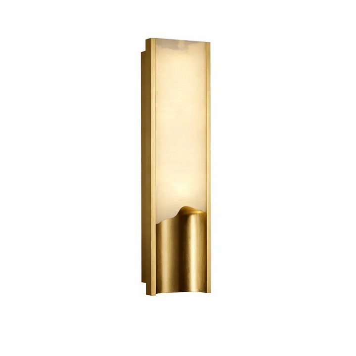 Wave Vein Aurelia Alabaster Wall Light