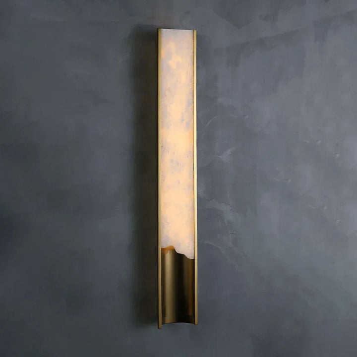 Wave Vein Aurelia Alabaster Wall Light